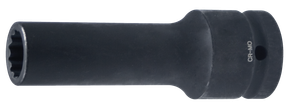 IMPACT-Steckschlüsseleinsatz, 3/4", Zwölfkant, 17 x 110 mm