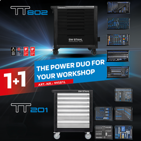Werkstattwagen Z3201 + Z3705 - DAS POWER-DUO FÜR DEINE WERKSTATT!